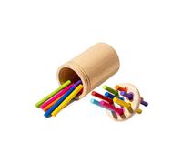 Zambuph Jouets d'éducation précoce pour la Maternelle Cognition des Couleurs et Coordination Les Enfants insèrent des Objets dans Fentes Trous, tapez+1