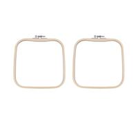 Zambuph Kit de broderie DIY comprenant un cercle à broder, un et cadre en bambou. Indispensable pour des projets de point croix fluides et artistiques.