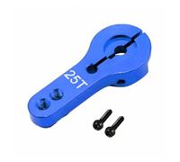 Zambuph Klaxon de Bras de Servo RC en Aluminium 25T, Demi-Bras Direction pour Voiture RC S0150 S3003 S0060 MG 996R E9001 , Bleu