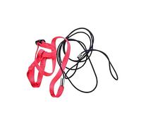 Zambuph Laisse Volante pour Animaux de Compagnie en Plein air Voyage randonnée réglable Petit Animal Sangle de Traction Harnais Poitrine Corde d'entraînement Fournitures pour Animaux Compagnie, XS