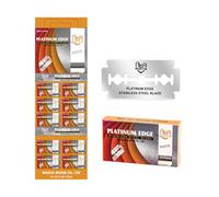 Zambuph Lames de rasoir pour hommes en acier inoxydable double face rasoirs de sécurité épilation Salon outil beauté barbier visage jambe aisselles, Type 4
