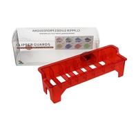 Zambuph Limit Guide Peigne Boîte De Rangement 8 Grille Compartiments Titulaire Organisateur Cas Rack Barber Organisateur Réutilisable Tiroir Creux