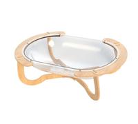 Zambuph Lit pour Chat Polyvalent conçu pour Les Chats d'intérieur, intégrant Un nid élégant. Son Espace Transparent Offre Non Seulement Un Lieu de Repos