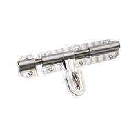 Zambuph Loquet épaissi serrure de porte antivol coulissante avec vis salle de sécurité pour enfants accessoire goupille boulon porte poinçonnage, 6 pouces type 2