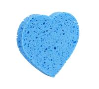 Zambuph Lot de 10 éponges nettoyantes pour la peau Éponge de maquillage Éponge faciale Éponges nettoyantes pour le visage en forme cœur Éponge Pour Real Techniques