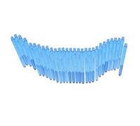 Zambuph Lot de 30 tiges de Rechange 2BA durables en Plastique léger pour fléchettes à Pointes Souples et à Pointes Acier. Remplacez Vos tiges usées abîmées, Bleu Clair, 30 pièces