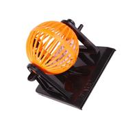 Zambuph Machine de loterie Portable Manuelle Cage Ronde Coordination œil-Main Jeu de Bingo secouer Boule chanceuse Adulte Bar école enseignement