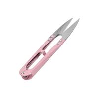 Zambuph Mini ciseaux U forme couture cisailles outils de coupe Thrum coupe-fil coupe pince bricolage fournitures point accessoire, rose