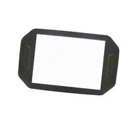 Zambuph Miroir de courtoisie pour barbier, coiffure, coupe de cheveux, maquillage, coiffeur, salle bain, cadre épais, grande main avec poignée, salon coiffure portable