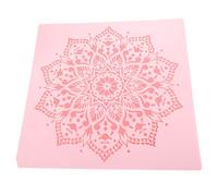 Zambuph Modèles de peinture auxiliaire Mandala durables, mélange de longue durée, en plastique PET, faciles à bons cadeaux, réutilisables, Comme indiqué 1