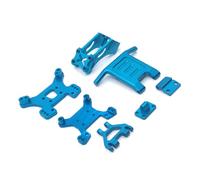 Zambuph Modification de montage de choc voiture télécommandée réparation automobile pare-chocs améliorée pièce remplacement aile arrière, Bleu