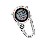 Zambuph Mousqueton numérique Montre Pince Lumineuse Montre décapsuleur Portable LCD réveil Sac à Fob Ceinture randonnée en Plein air