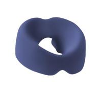 Zambuph Oreiller de massage à domicile respirant et compact offrant un bon maintien pour une position ventrale confortable. Oreiller compact pour salon de, Bleu foncé, 25 x 27 x 14 cm