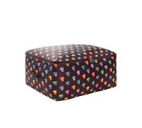 Zambuph Organisateur de couette pliant Oxford sac de rangement voyage grande capacité anti-poussière lavable bagages fermeture éclair étui, Couleur café, 58 * 38 * 22 cm