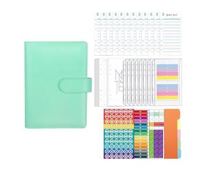 Zambuph Organiseur de Budget à classeur avec Couverture en Cuir synthétique résistant - Solution multifonctionnelle pour Une Gestion financière Efficace - Carnet de