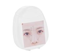 Zambuph Outil de mesure des sourcils pré-encré, outil de mesure des sourcils, facile à enfiler, pour maquilleurs et débutants, la ligne de cartographie