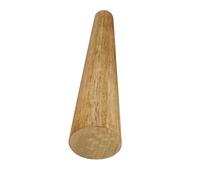 Zambuph Outil de sertissage de fil métallique, ajusteur bracelet, mandrin en bois durable pour la réparation et la mise en forme sans effort des bracelets et des chaînes cheville, Ovale