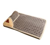Zambuph Panier Douillet pour Grands Chiens avec Housse Lavable et Amovible pour Un Sommeil Chaud et Confortable, à Utiliser dans la Niche sur Un Tapis au Sol.