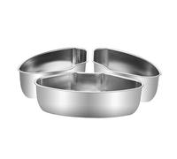 Zambuph Panier vapeur en acier inoxydable, insert durable pour une cuisson vapeur efficace des aliments pour bébés, des légumes et fruits de mer en une seule Plateau pour cuiseur de