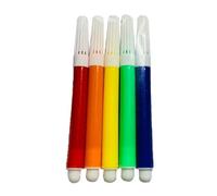 Zambuph Paquet de 10 rouleaux de papier thermique étanche résistant Pour aux rayures caisse enregistreuse carte crédit fabricant reçus imprimante domestique, 5 stylos colorés