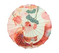 Zambuph Parapluie en papier huilé chinois fait main, élégant et idéal pour se protéger du soleil lors de réceptions en extérieur et de mariages. Parapluie de danse