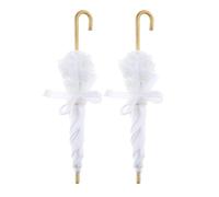 Zambuph Parapluie Multicolore pour Maison de poupée : Un Accessoire Qui embellit l'univers de Jeu et Rend la Maison poupée Plus Vivante et intéressante. Décoration idéale pour la .