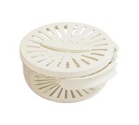 Zambuph Passoire de cuisine pour fraises et Pour raisins : égouttage facile pour un lavage et un rangement pratiques. Passoire pour laver les fruits et légumes, Blanc, 15.5 x 8.3 cm