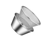 Zambuph Passoire essentielle avec bol mélangeur pour laver et égoutter les pâtes cuites. Permet de préparer de délicieux repas à la maison. Filtre à riz, passoire jus, outil lavage.