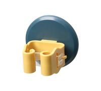 Zambuph Pince adhésive suspendue par aspiration crochets multi-usages cintre de balai organisateur de femme ménage rangement cuisine vadrouilles accessoires , Jaune
