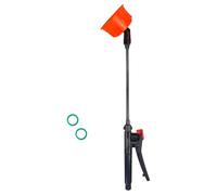 Zambuph Pistolet à peinture sans air avec rallonge, 50 cm fixe, 8 trous