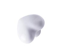 Zambuph Poignée d'armoire couleur unie remplacement décoratif ménage cuisine salle de bains tiroir placard porte tirer bouton accessoires, Blanc