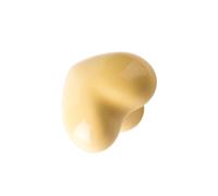 Zambuph Poignée d'armoire couleur unie remplacement décoratif ménage cuisine salle de bains tiroir placard porte tirer bouton accessoires, Jaune