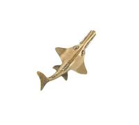 Zambuph Poisson-scie béhémoth, décoration de Bureau Miniature, Sculpture Vintage, Objet décoratif Animalier Compact Qui Prend Peu de Place. Ornements animaliers, Statue Poisson-scie béhémoth,