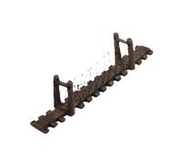 Zambuph Pont décoratif en résine pour Aquarium. Ce Pont décoratif embellit Votre Aquarium grâce à sa Belle Finition et Le Rend Plus Attrayant. Statue décorative pour, simulant Un, Brun foncé, L