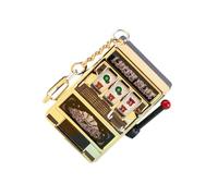 Zambuph Porte-clés machine à fruits, pendentif pour sac, mini jeu d'arcade, jouet portable, léger et facile à transporter. Pendentif pour clés.