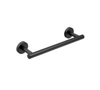Zambuph Porte-Serviettes Acier Inoxydable antirouille 30 cm Barre Unique Porte-Canne étagère de Rangement Cuisine Salle de Bain Accessoires ménagers, Le Noir