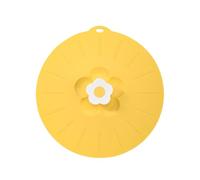 Zambuph Pot couvercle cuisson Silicone bol casserole couverture ménage cuisine réutilisable lavable conservation des aliments ustensiles de cuisine accessoire, Jaune