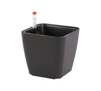 Zambuph Pot de Plante à arrosage Automatique pour Garder Les Plantes en pour Bonne santé Jardins Pots de résine beauté pour Plantes Pots Fleurs, Noir, 14 * 13 * 10.5