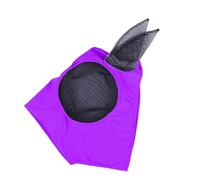 Zambuph pour Masque Facial pour Cheval, Choix élégant et Pratique pour Cheval, Fine Semi-Transparente, n'obstrue Pas Le de, etc, Violet