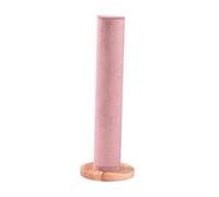 Zambuph Présentoir à bijoux portable, élégant et pratique, idéal pour décorer une salle de bain un mariage. Support pour bracelets et montres, base en bois, fabrication, Rose