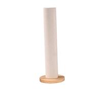 Zambuph Présentoir à bijoux portable, élégant et pratique, idéal pour décorer une salle de bain un mariage. Support pour bracelets et montres, base en bois, fabrication, Beige