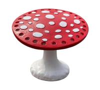 Zambuph Présentoir à boucles d'oreilles en forme de champignon, avec 26 trous, idéal pour vos boucles d'oreilles et offrir un espace de rangement supplémentaire. Peut également servir support