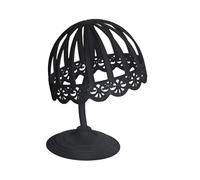 Zambuph Présentoir à chapeaux facile à installer, support en plastique durable pour bébés et enfants, idéal pour les vitrines. Collection de présentoirs en plastique pour, Noir, Modèle A