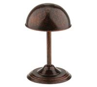 Zambuph Présentoir à chapeaux robuste et durable, style rétro, idéal pour présenter chapeaux et perruques d'hiver. Structure métallique autoportante pour une stabilité