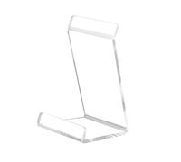 Zambuph Présentoir autoportant pour disques vinyles en Acrylique de 3 mm d'épaisseur, idéal pour Exposer des Collections de disques différentes Tailles, 1 pièce, 10 x 6.8 x 14.7 cm