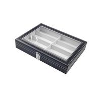 Zambuph Présentoir de lunettes de soleil portable Étui à lunettes unique fonctionnel pour le stockage de bijoux Solution de voyage facile à transporter