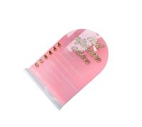 Zambuph Présentoir en forme d'ongle pour Salon de manucure, panneau d'affichage d'art léger, essentiel pour les expositions d'art dans les Salons, support de présentation pointe
