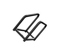 Zambuph Présentoir pour disques vinyles, support en métal haut de gamme, rangement et présentation élégante pour tout bureau.