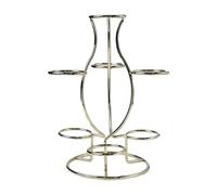 Zambuph Présentoir Stable pour Sept Boules de Cristal : Un incontournable pour Les collectionneurs en quête d'élégance Sobre. La Base des Sept Boules de Cristal est en métal. Accessoires, Style B