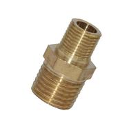 Zambuph Raccord en laiton robuste à double extrémité, fiable pour les conduites d'air comprimé. Les raccords en laiton jouent un rôle essentiel dans raccords télescopiques des conduites d'air